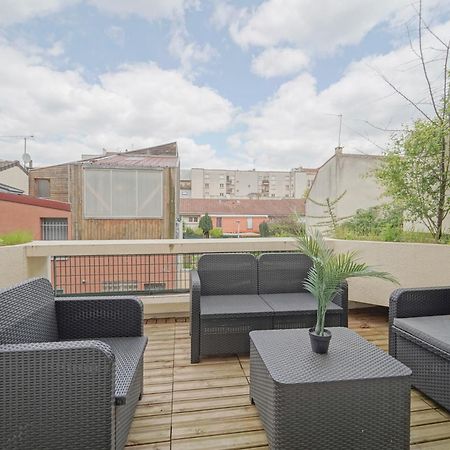 Complete 1Br With Balcony Only 5 Min. On Foot To Metro By Doorman Apartment Saint-Ouen  Exterior photo