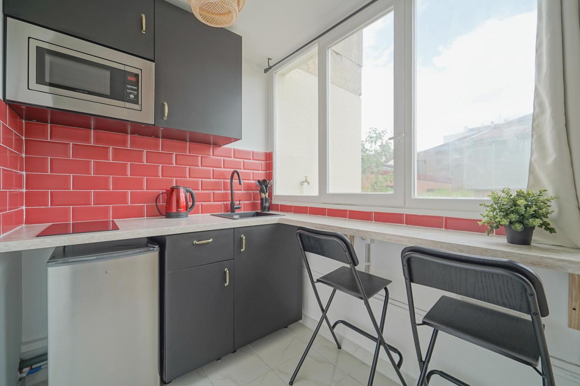 Complete 1Br With Balcony Only 5 Min. On Foot To Metro By Doorman Apartment Saint-Ouen  Exterior photo